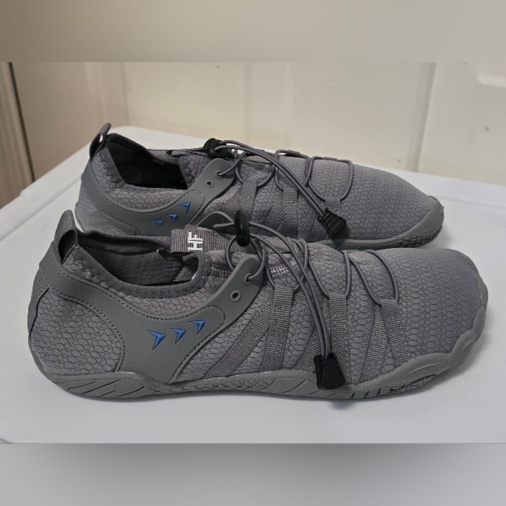Hike Footwear HF Gray & Blue Healthy And Non-Slip Barefoot Shoes Sz 9.5 Sz 43 UK - Picture 3 of 9